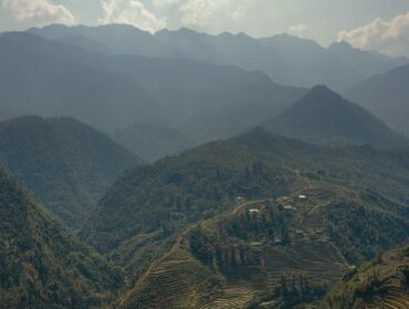 Hoang Lien Son Mountain Range Vietnam Pu Ta Leng