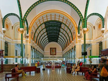 Saigon Central Post Office Inside 1